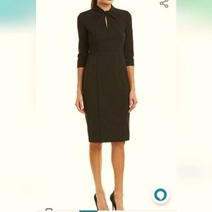 NWT Donna Morgan twist neck sheath dress